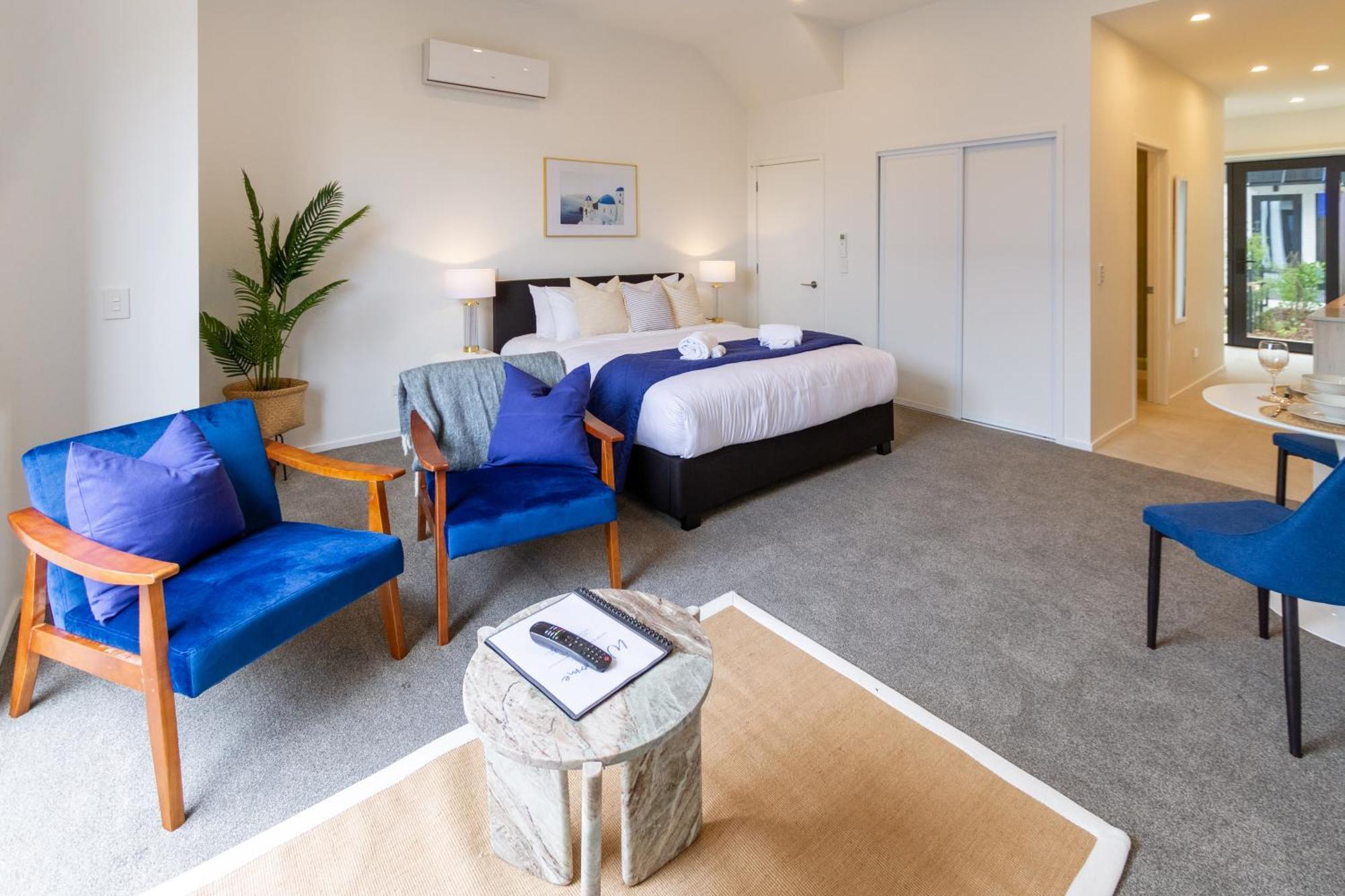 Central Christchurch Santorini Style 1Br Studio Экстерьер фото